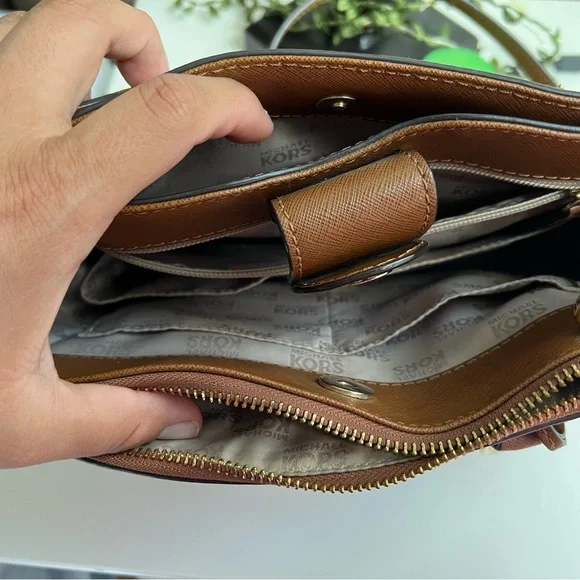 Michael Kors Brown Satchel Bag - Picture 2 of 2